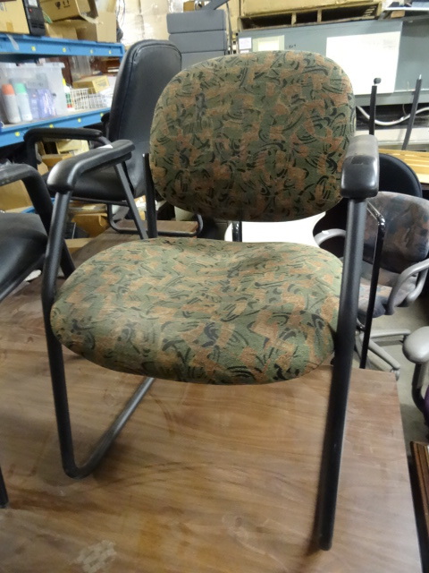 lot 137 image: Metal Framed Side Chair
