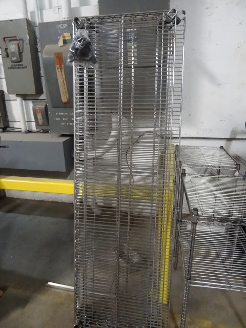 lot 223 image: 2 NSF Wire Shelves 21 X 72
