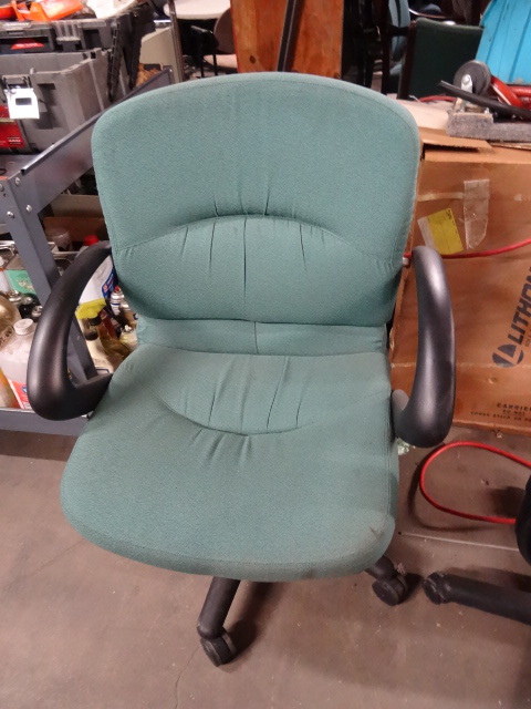 lot 166 image: Office Chair on Wheels