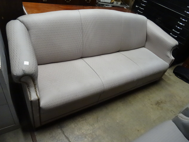 lot 102 image: Full Size Waiting Room Sofa