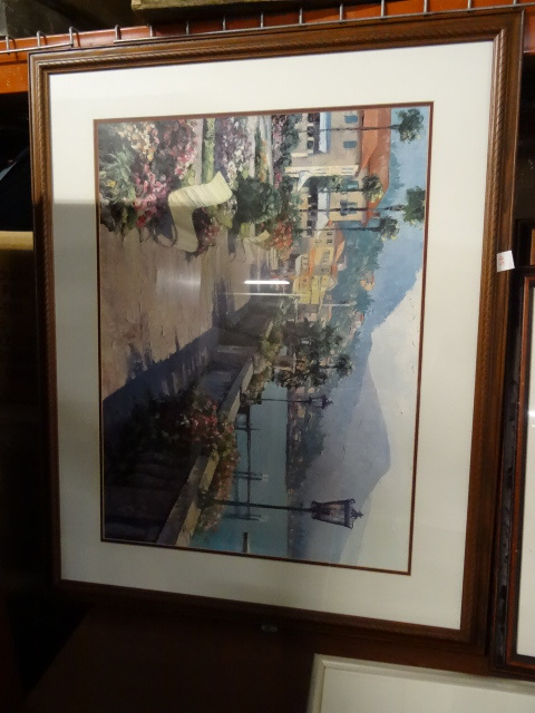 lot 95 image: Framed Print 40 X 32