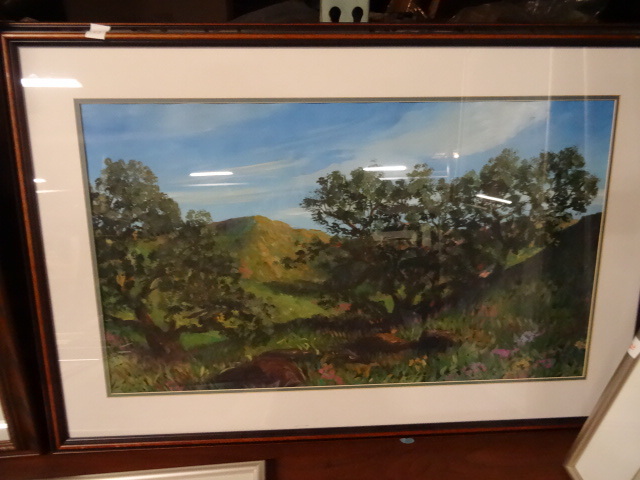 lot 93 image: Framed Print 43 X 28