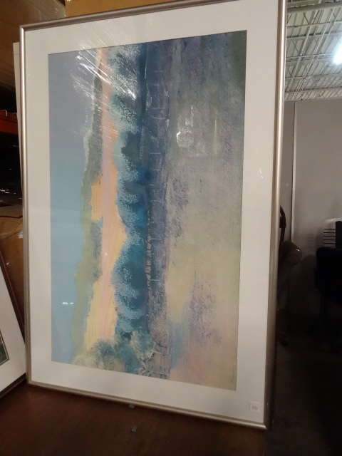 lot 90 image: Framed Print 49 X 33
