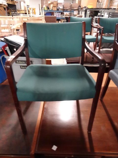 lot 67 image: Wood Framed Side Chair