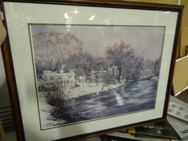 lot 54 image: 38 X 30 Framed Print