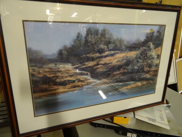 lot 53 image: 40 X 27 Framed Print
