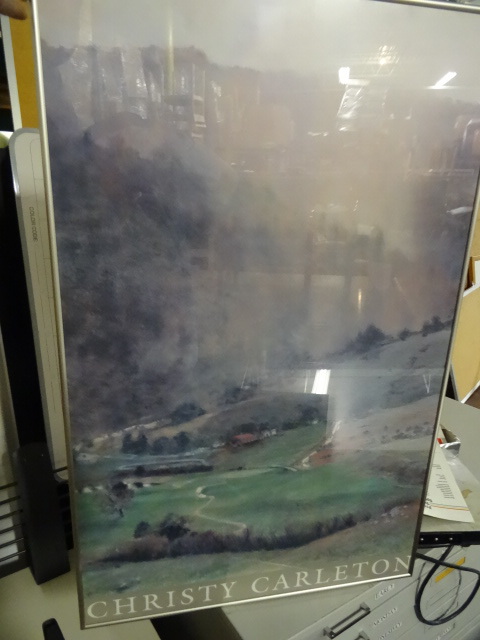 lot 51 image: 25 X 39 Framed Print