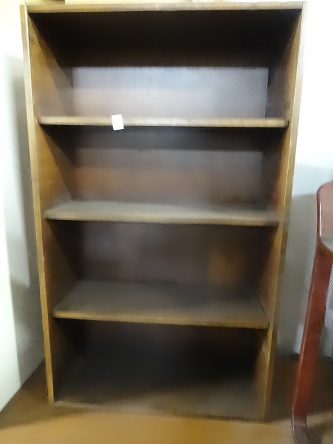 lot 44 image: Wood Book Shelf 29 X 13 X 48