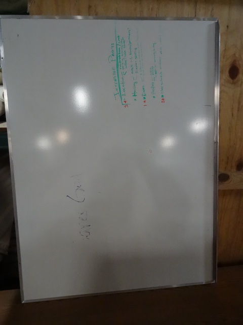 lot 13 image: 48 X 36 White Board