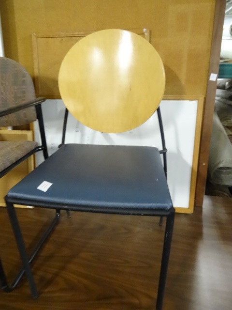 lot 11 image: Metal Framed Side Chair