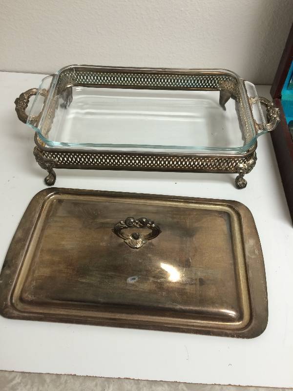 Silver Plated Silverware and Serving Dish