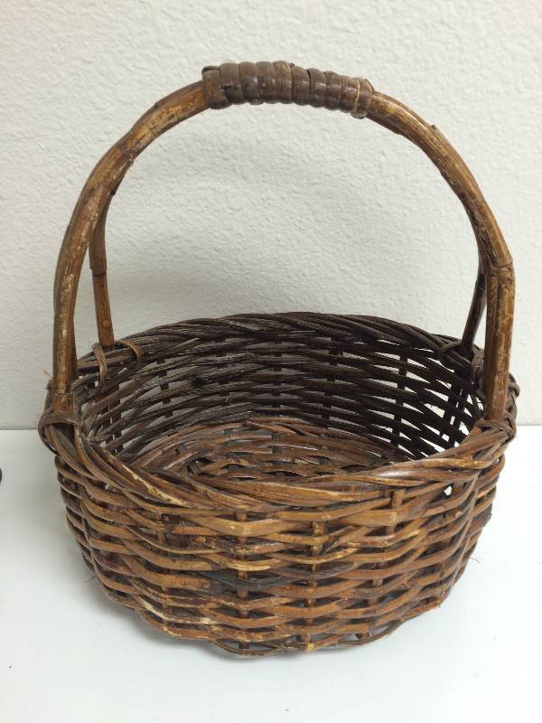 Wicker Basket, Vase, Candle Holder, Keepsake Box