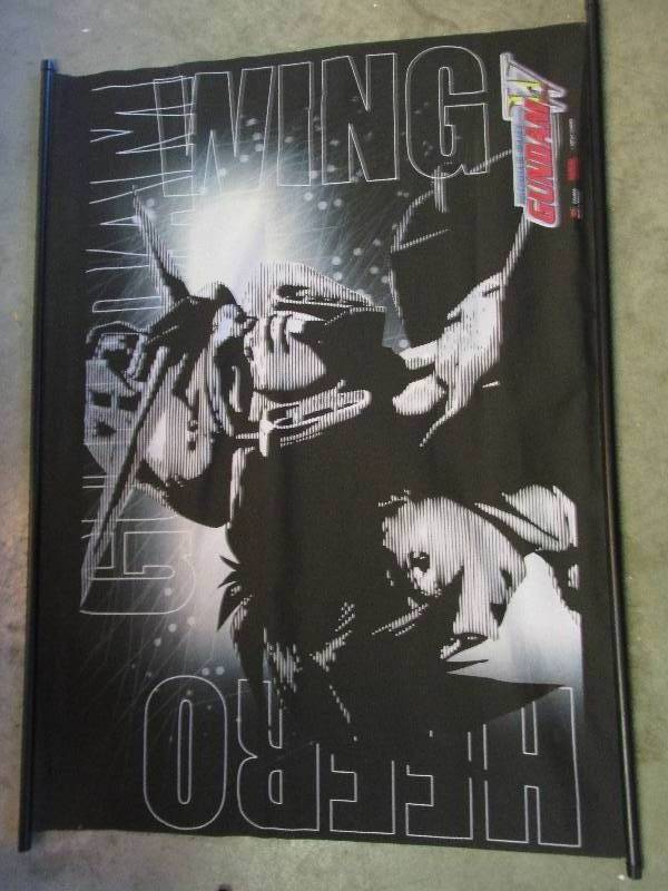 lot 17 image: Mobile suit Gundam Wing roll up pos...