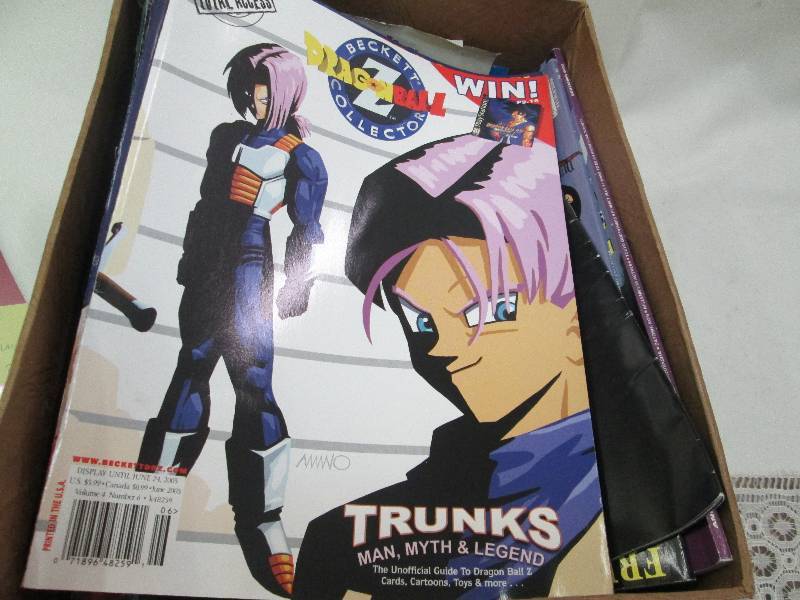 lot 53 image: Box of Anime magazines...