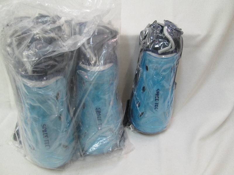 lot 117 image: Lot of 6 space tec shin guards, new...
