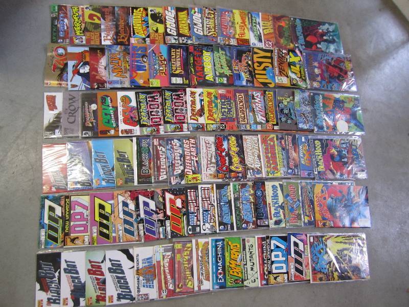 lot 34 image: Large lot of comic books in good co...