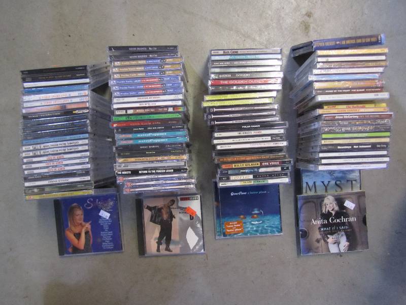 lot 156 image: Lot of music CDs, nearly all are ne...
