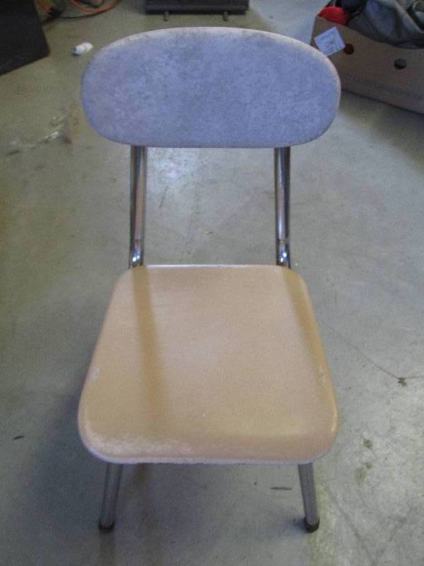 Real solid vintage school chair...