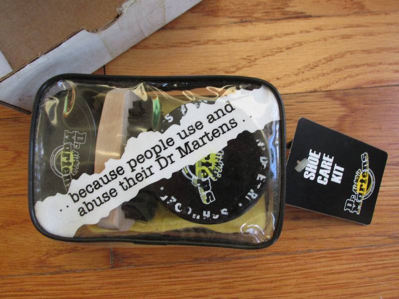 Brand new Dr. Martens shoe care kit...