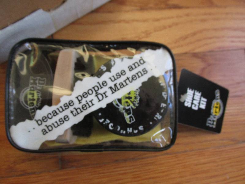 Brand new Dr. Martens shoe care kit...