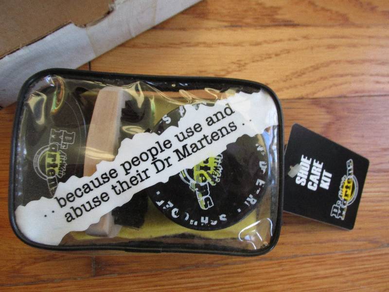 Brand new Dr. Martens shoe care kit...