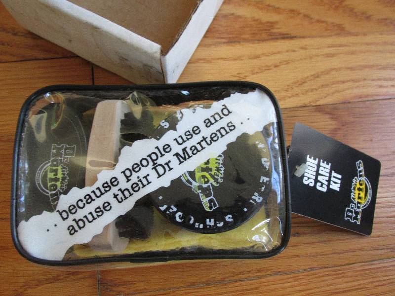 Brand new Dr. Martens shoe care kit...