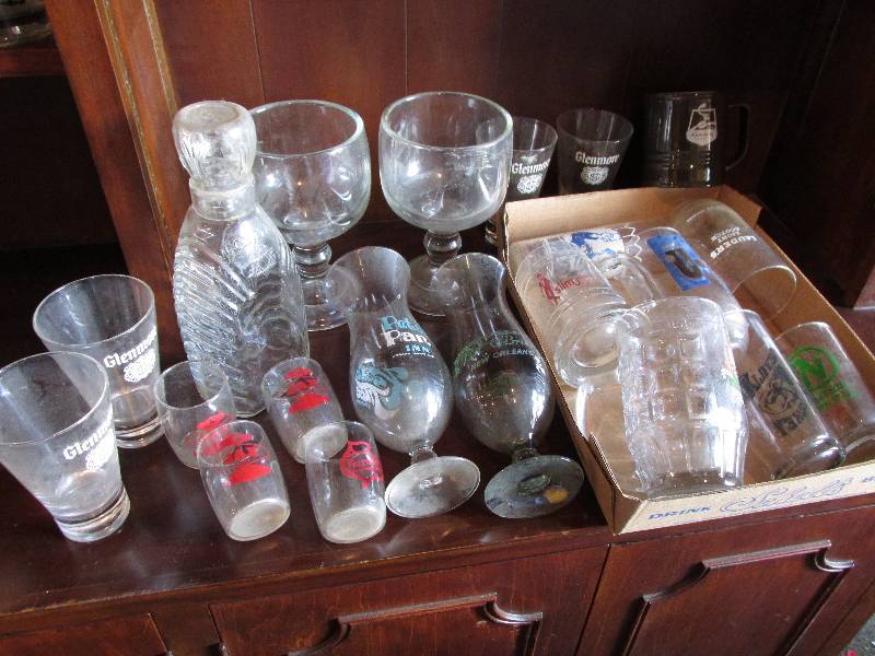 lot 22 image: Lot of assorted beer glasses...