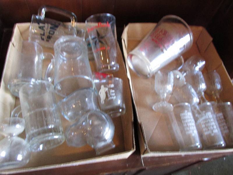lot 23 image: Lot of assorted beer glasses...