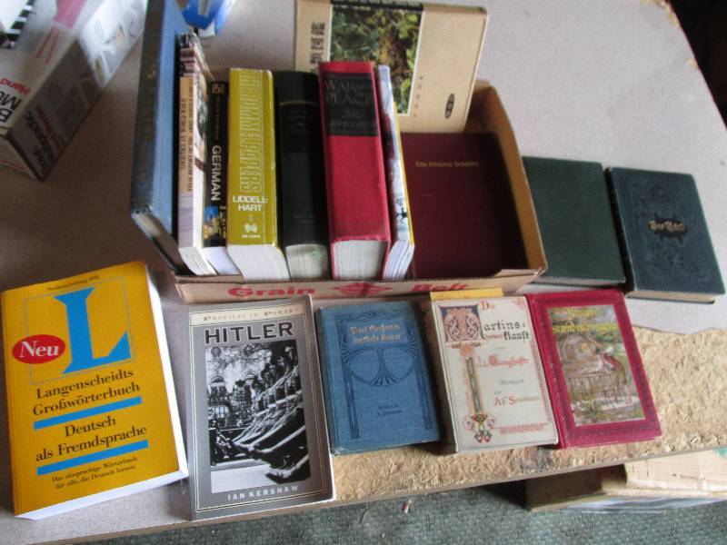 lot 66 image: Lot of German books, some are old, ...