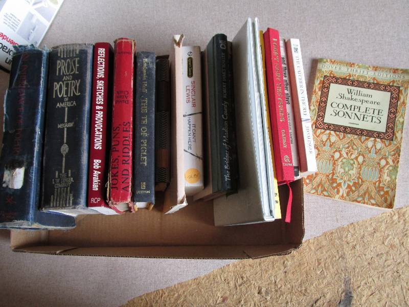 lot 67 image: Lot of poetry books...