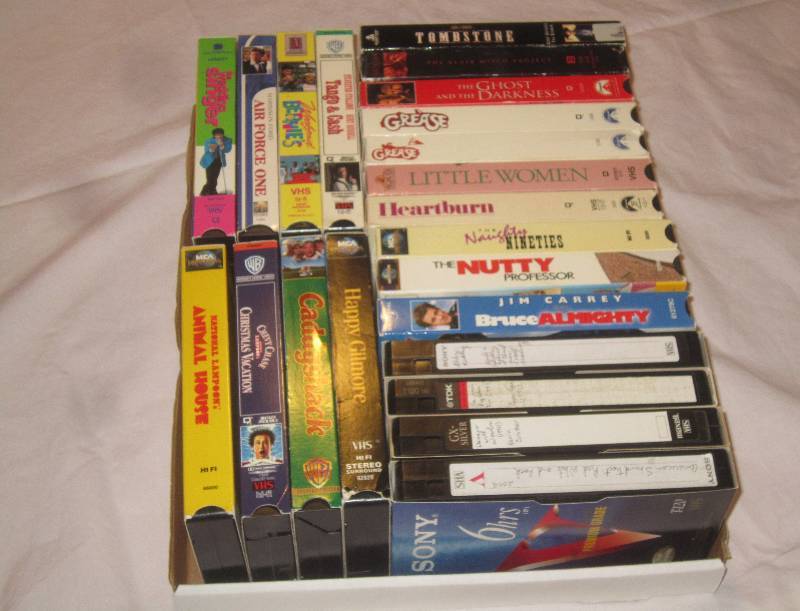 lot 43 image: LOT - VHS Movies