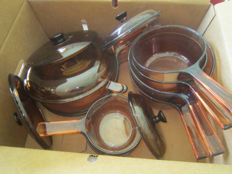 lot 108 image: Set of Glass Pans