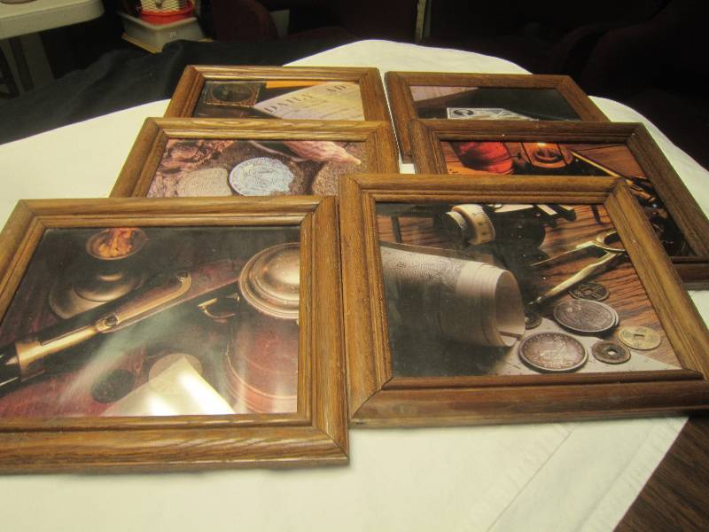 lot 126 image: Set of 6 Western Pictures