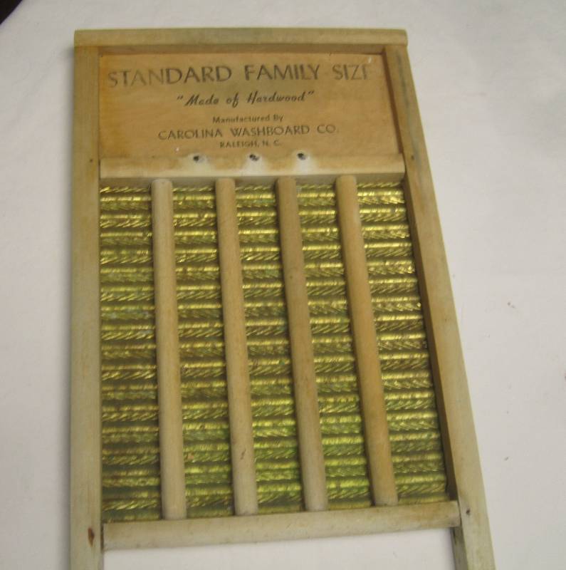 lot 161 image: Washboard - Carolina Washboard Co Raleigh, NC - Standard Family Size