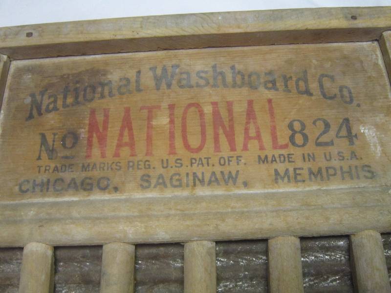 lot 162 image: Washboard - National Washboard Company 824
