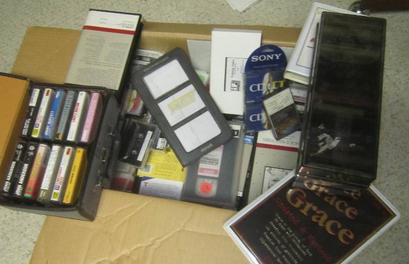 lot 173 image: LOT - Cassette Tapes, VHS, ETC