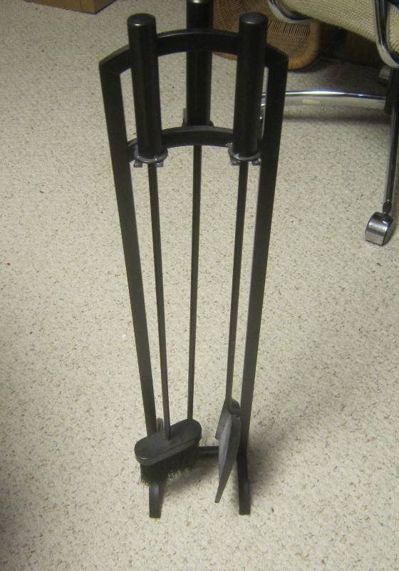 lot 177 image: Metal Fireplace Tools