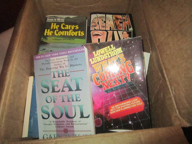 lot 197 image: LOT - Box of Books