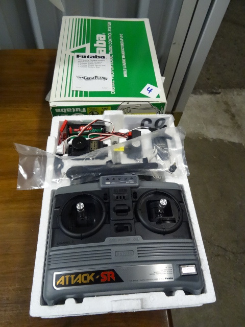 lot 4 image: Futaba Attack SR Remote Control