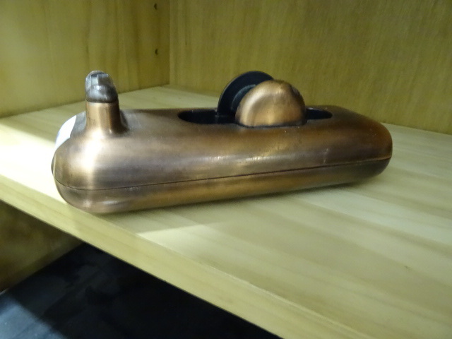 lot 20 image: Copper Finish Desk Tape Dispenser
