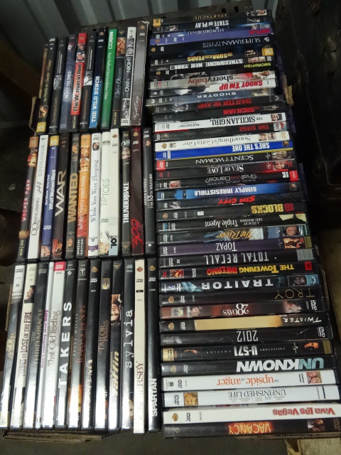 lot 45 image: Lots of Misc DVDs. Look at Pic.