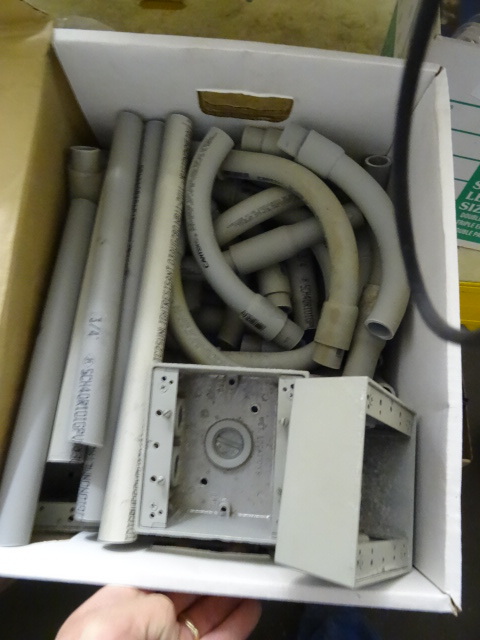 lot 60 image: Aluminum Electrical Boxes,
