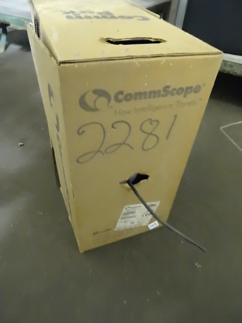 lot 103 image: Commscope CATV 18 Awg Wire