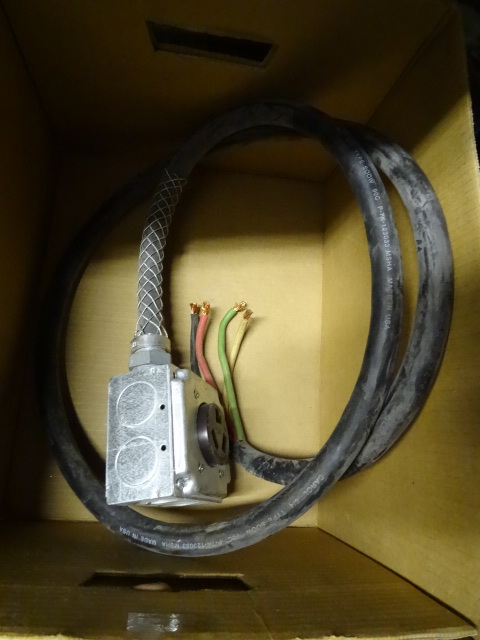 lot 145 image: Heavy Duty Drop Cord Outlet