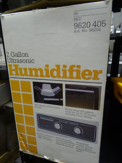 lot 159 image: 2 Gal. Ultrasonic Humidifier