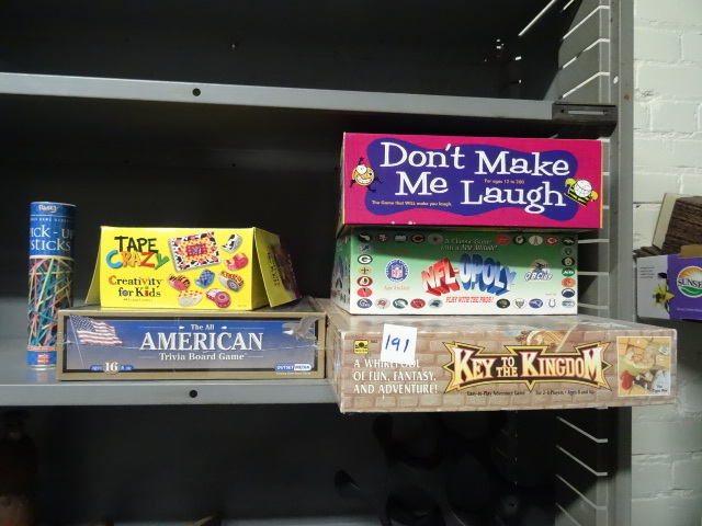lot 191 image: Misc Board Games