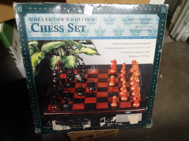 lot 245 image: Collectors Edition Chess Set