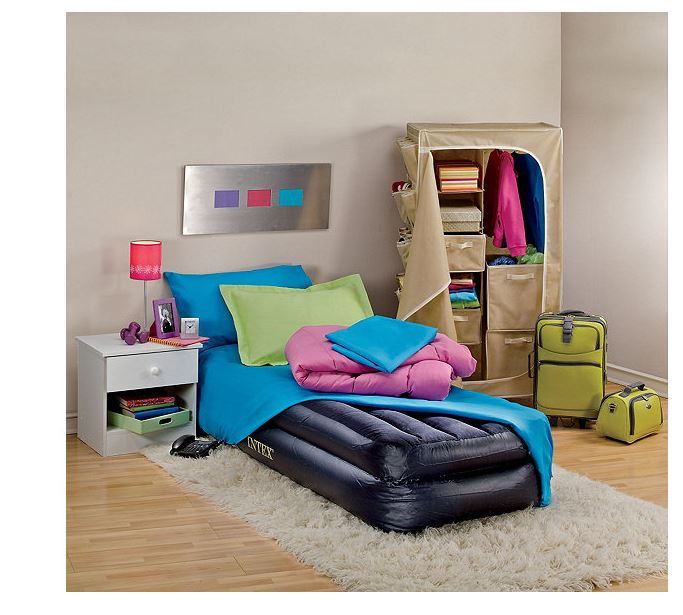 lot 24 image: Intex Twin Pillow-Rest Airbed