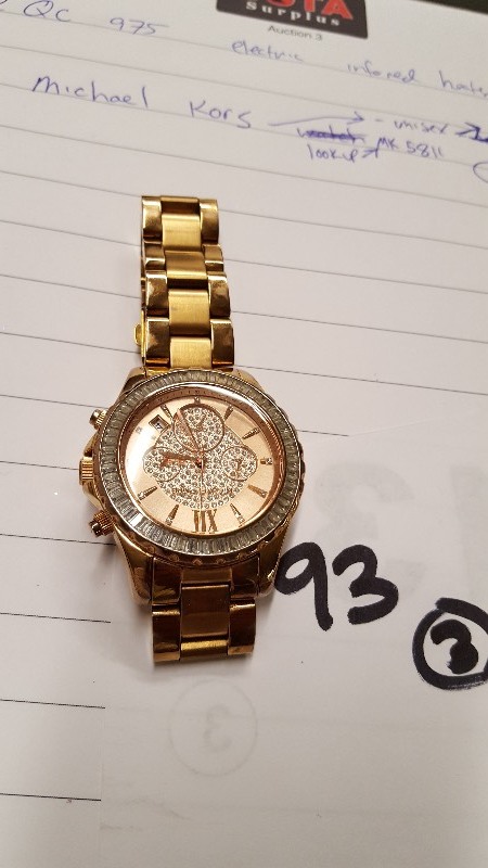 lot 102 image: Michael Kors Maddison Watch