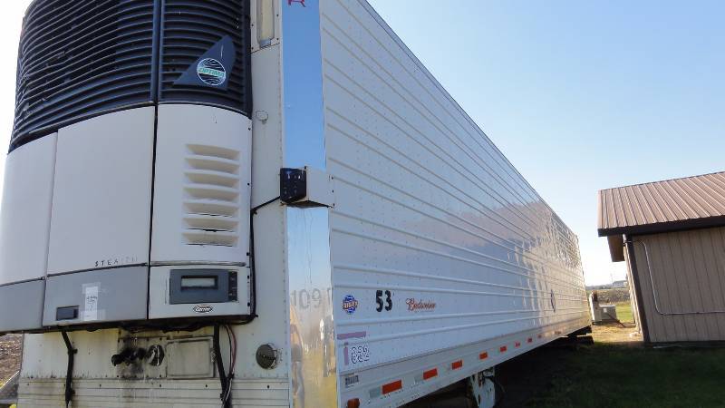 53 Utility Refrigerator Van Trailer